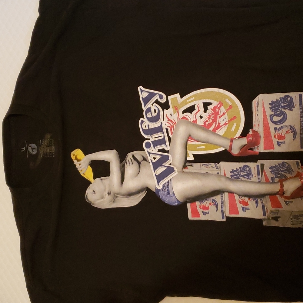 VINTAGE T.I.T.S & COLT 45 Collab Wifey short sleeve t-shirt - Picture 3 of 4